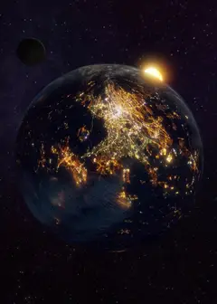 地球的夜晚