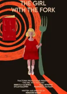 拿叉子的女孩